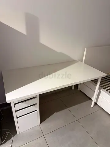 IKEA 150cm Desk with IKEA Drawer