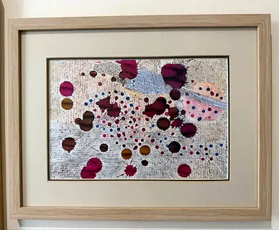 Original Fadi Balhawan Artwork – The Glad Tidings | Hand Signed | COA Included |  Framed