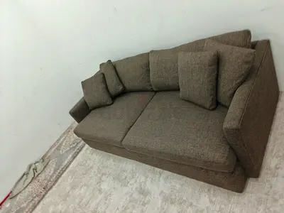 Top quality crate and barrel lounge Deep 3 seater sofa