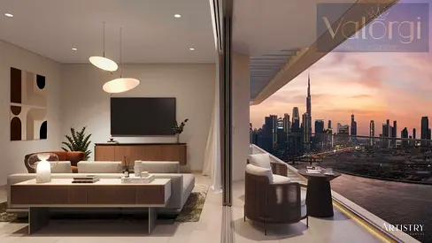 1 Bedroom Apartment | Artistry One Residences | Corner Canal & Burj Khalifa View