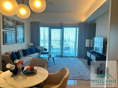 Fully Furnished 1BR | High Floor | Stunning Sea View