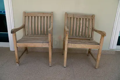Teak Bench, 2x Chairs  Coffee table ACE / Java Set