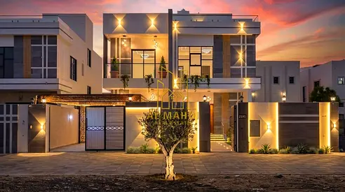 Luxury Villa in Al Rawda 5000 Sqft Super Deluxe Finishing with AC Own Your Dream Villa Now