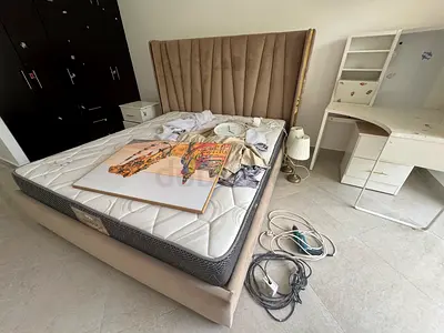 King size bed with mattress included