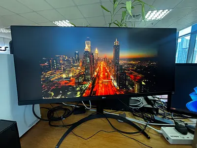 LG 34 Ultrawide Monitor + FREE HDMi cable