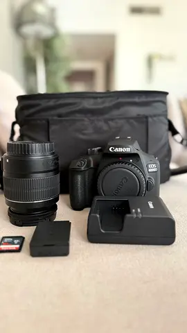 Canon EOS 4000D DSLR Kit with 18-135mm Lens, Charger, Bag  Extras