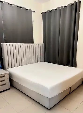 Its a standard-sized bed, of good quality and sturdy. 85% condition