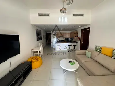 Furnished 1BR Elite Sports Residence 6 | Balcony & Road View