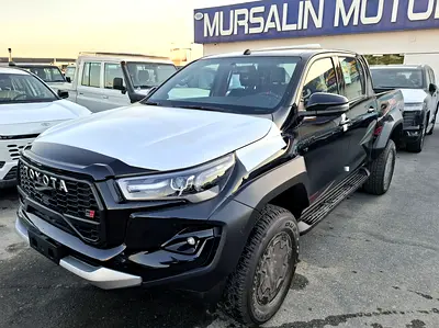 Toyota Hilux GR 4.0L 2026 AT Black Petrol Oman Spec with Compressor (Export Only)