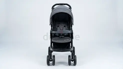 Lightweight Grey Baby Stroller - Good Condition