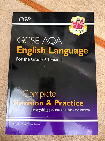 CGP GCSE AQA English Language Complete Revision  Practice (Grade 9-1)