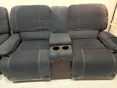Recliner sofa set for sale