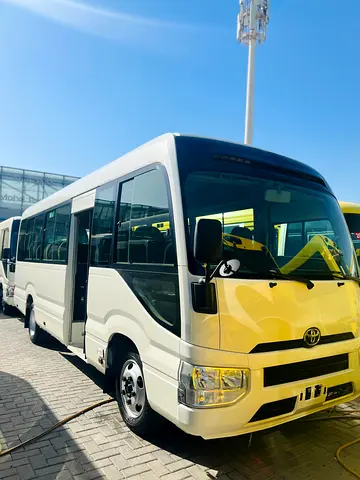 Toyota Coaster 2020 GCC Specs - Reliable 22-Seater Passenger Van