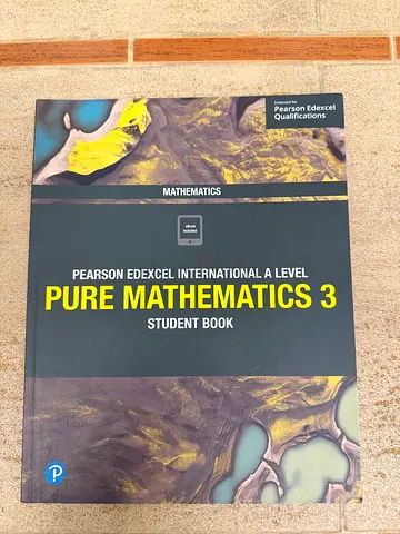 Pearson Edexcel International A Level Pure Mathematics 3 - Student Book (used)