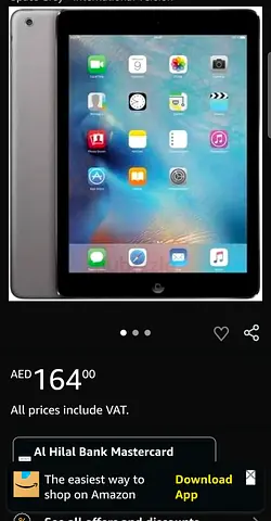 Used Apple IPad(Silver) - Good Condition