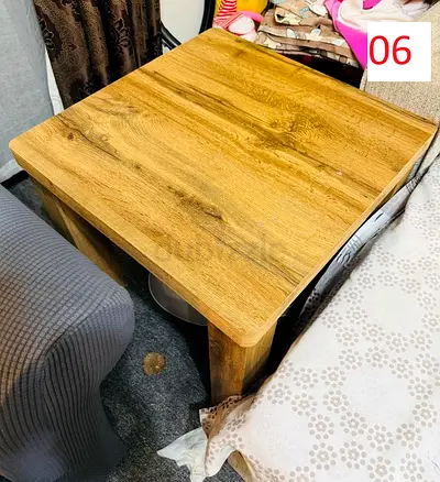 Sofa corner wooden table-Solid wood- 60x60x56h cm - Colton brand