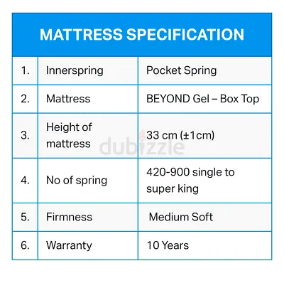 Beyond Gel Box Top Pocket Spring Mattress