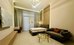 Furnished Studio | Westwood Grande 2 | Balcony &amp; Downtown View