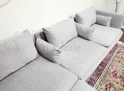 Ikea Sodhremn L Shape Sofa Gray Excellent Condition