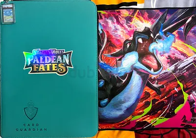 Pokémon Master Set For Sale - Scarlet And Violet Paldean Fates with Vault X binder