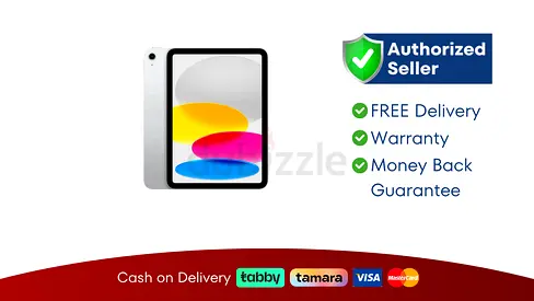 Apple iPad 9, 64GB - 9 Screen - Wi-Fi, Silver - 95968 Used | 1 Month Warranty | FREE Delivery