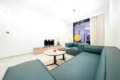 Furnished 1BR | Neva Residences | Balcony &amp; Pool | Marina View