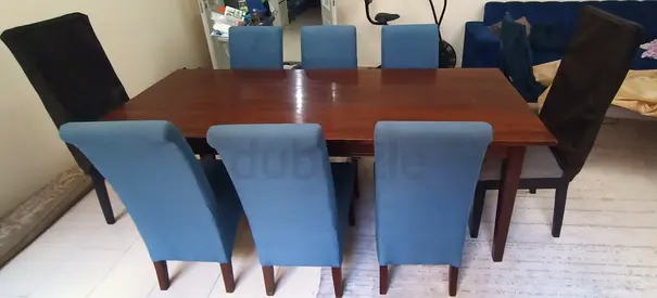 Dining table with chairs
