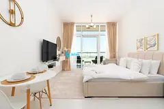 Furnished Studio | High Floor | Balcony | City &amp; Park View