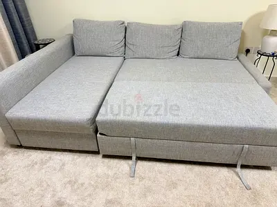 Ikea L shaped sofa with 2 big chairs