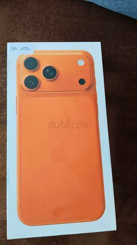 iPhone 17pro max 256gb (sealed box) — Orange, new in box