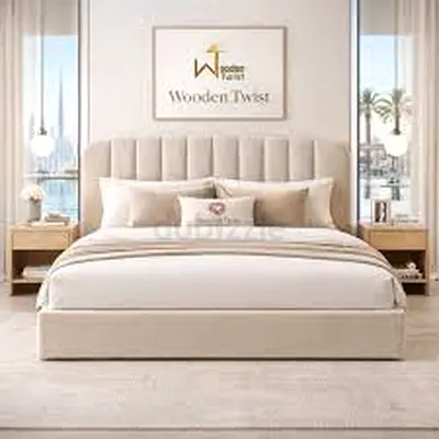 Super King Size 200x200 Bed - Fully Customizable Bedframe - UAE Sharjah Manufactured