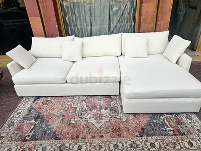 Premium Quality Perfect Condition CrateBarral lounge deep L Shape Sofa