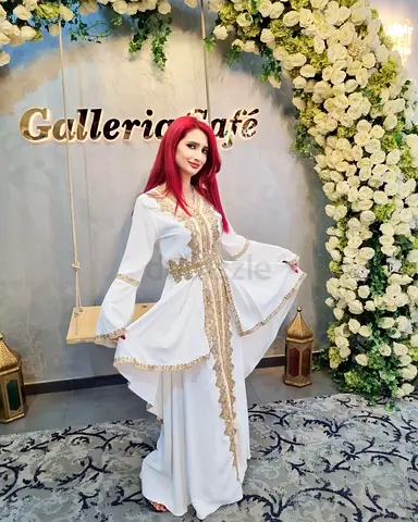 Brand New Luxury Moroccan Kaftan with Gold Embroidery قفطان مغربي فاخر ومطرز بالذهبي (جديد تماماً)