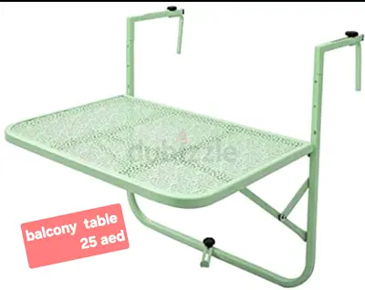 Balcony table  foldable