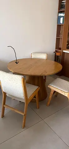Urgent Sale - Solid Wood Round Dining Table - Good Condition