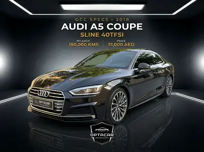 GULF SPECS 2018 AUDI A5 COUPE 40TFSI S-line 2.0LITRE TURBO-CHARGED