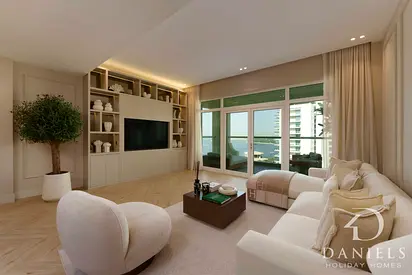 Daniels Fully Renovated 1BR | Shoreline Al Basri | Sea View | Including Taxes