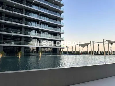 استوديو مفروش | برج سكاي هيلز 1 | إطلالات على المسبح والمنتزه