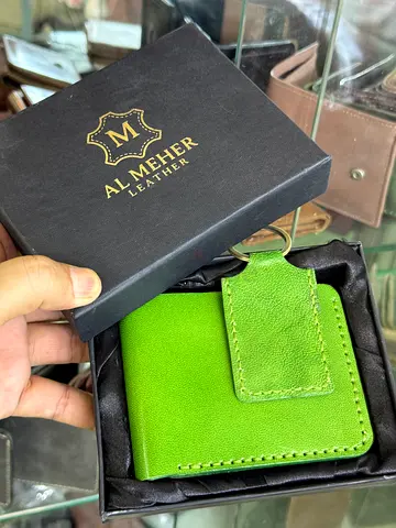 Handmade leather wallet
