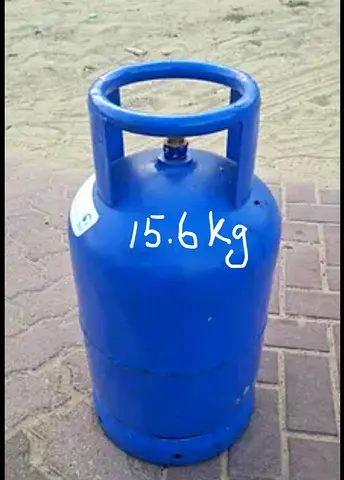 15.6 kg Blue Gas Cylinder (Used) - Good Condition