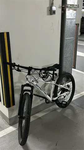 White Spartan Bike