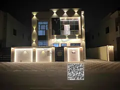 Maid’s room with bathroom New villa for rent in Al Helio 2 area in Ajman First occupancy, modern f