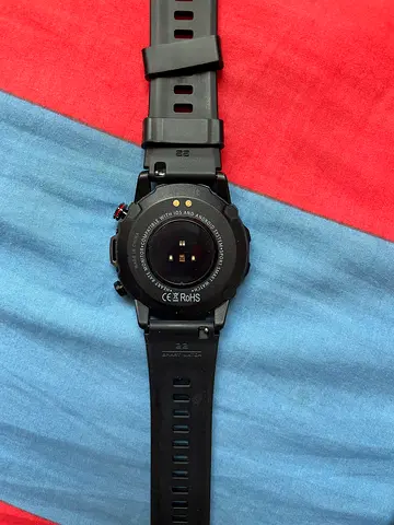 Used multisport GPS smart watch with heart-rate sensor (black)