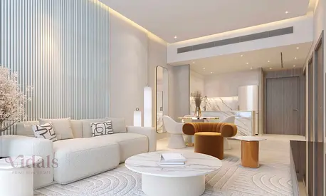 Bright Furnished Studio | Good Investment | Prime JVC Location with Pool & Skyline Views