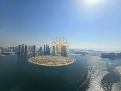 Full Sea View Ready To Move 3BHK Apartment With Master Bedroom Wardrobe Sharjah Al Anwar Tower