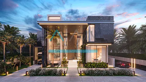 V75 OFFPLAN 7BR INDEPENDENT VILLA DAMAC ISLAND FOR SALE