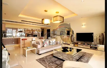 Upgraded 2 Bedroom Converted to 3 Bedroom + Maid | Fully Furnished | Full Sea & Palm Views
