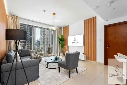 Downtown Dubai near Burj Khalifa | 2 bedroom | Opera & Fountain Views | Monthly Rental | Direct - No Commission