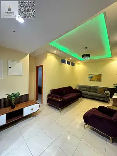 Studio for monthly rent available in corniche residential tower fully furnished including all the bi