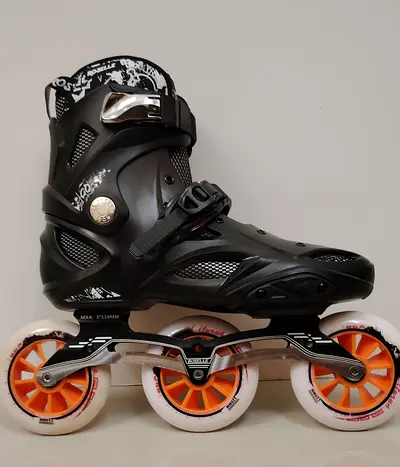 Adult Inline Speed Skates with 3-Wheel Frame size 40-41-42-43-44